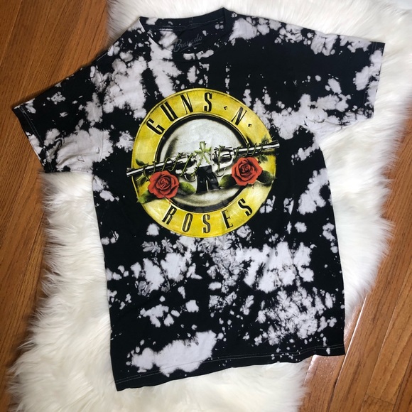 Guns N Roses Distressed Tie Dye Bravado 